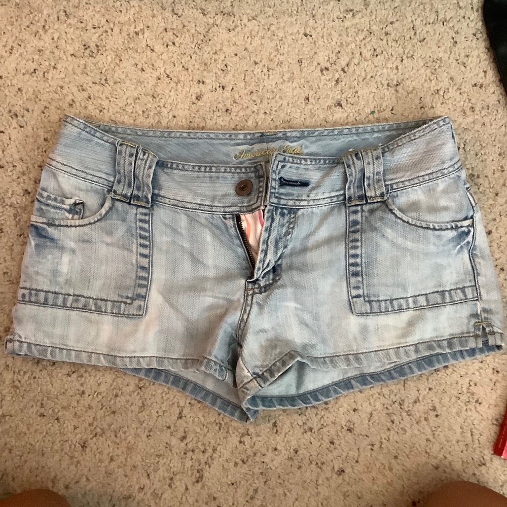 American eagle jean shorts